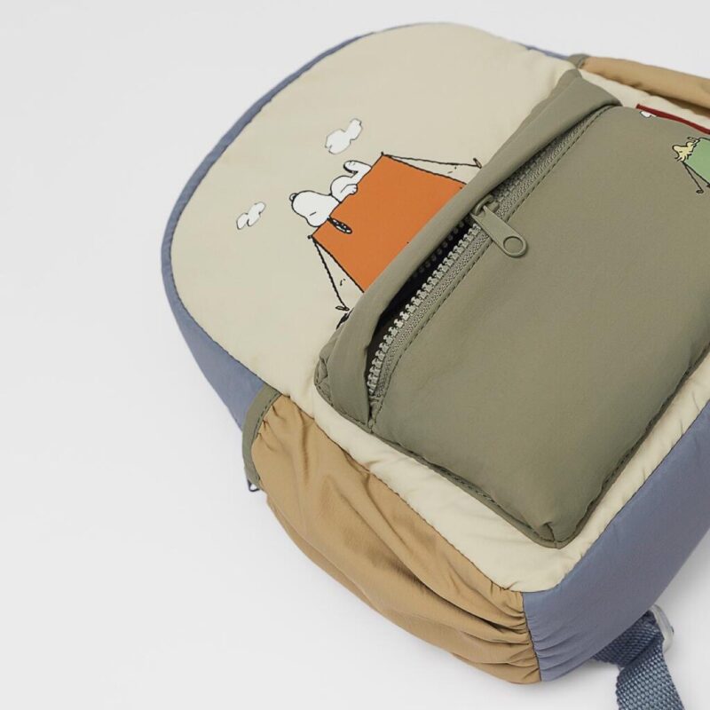 Snoopy Canvas Backpack For Little Boy - Image 4